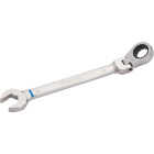 Channellock Metric 15 mm 12-Point Ratcheting Flex-Head Wrench Image 1