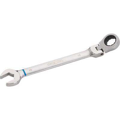 Channellock Metric 16 mm 12-Point Ratcheting Flex-Head Wrench