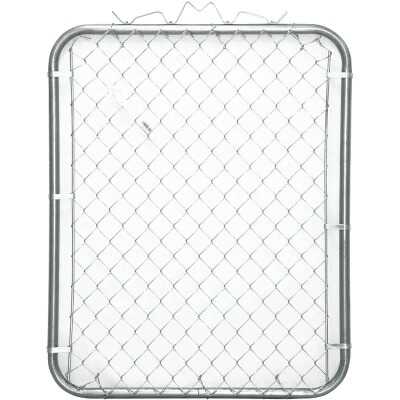 Midwest Air Tech Single Walk 43 In. W. x 70 In. H. Chain Link Gate