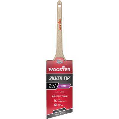 Wooster SILVER TIP 2-1/2 In. Thin Angle Sash Paint Brush